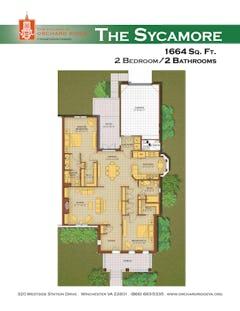 The Sycamore floorplan image