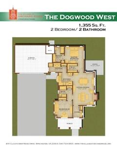 The Dogwood West floorplan image