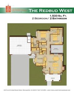 The Red Bud floorplan image