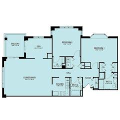 The Blue Ridge Madison floorplan image