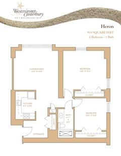 The Heron floorplan image