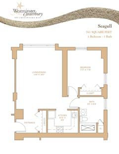 The Seagull floorplan image