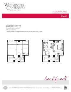 The Gloucester  floorplan image