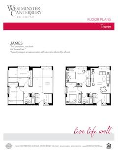 The Tower James floorplan image