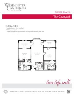The Courtyard Chaucer floorplan image