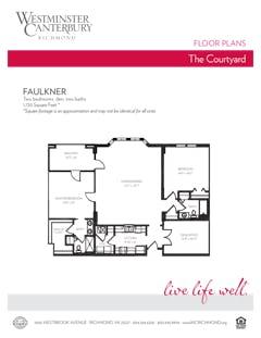 The Courtyard Faulkner  floorplan image