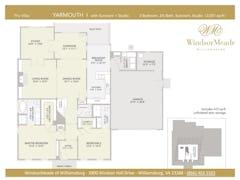 Yarmouth I with Sunroom and Studio floorplan image