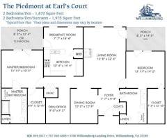 Piedmont floorplan image