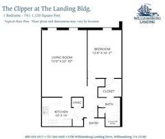 Clipper floorplan image