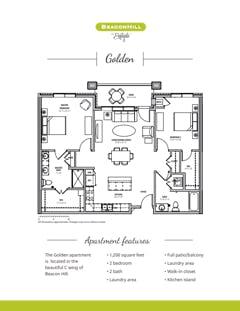 The Golden floorplan image