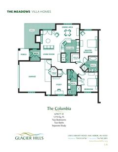 The Columbia  floorplan image