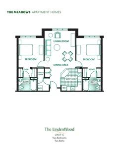 The LindenWood floorplan image