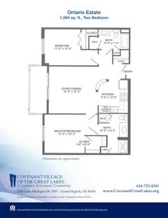 The Ontario Estate floorplan image