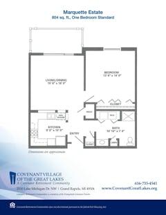 The Marquette Estate floorplan image