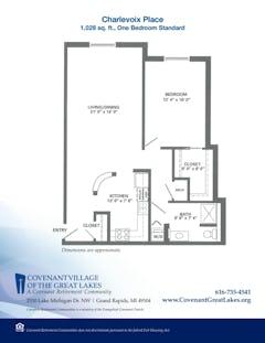 The Charlevoix Place floorplan image