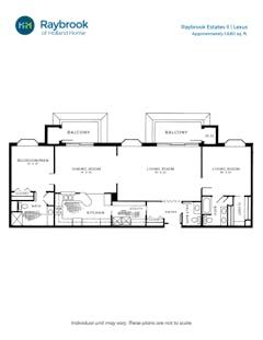 The Lexus (Raybrook Estates II) floorplan image