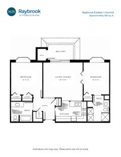 The Corona (Raybrook Estates I) floorplan image