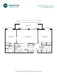 The Dorado (Raybrook Estates II) floorplan image
