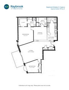 The Cygnus (Raybrook Estates II) floorplan image