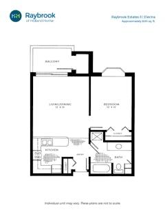 The Electra (Raybrook Estates II) floorplan image