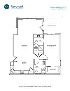 The Raybrook Estates III (D) floorplan image