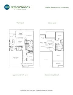 The North Silverberry at Breton Homes floorplan image