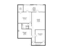 The Town Home  floorplan image