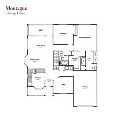 The Montague floorplan image