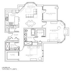 The Laurel II floorplan image