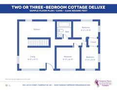 The Cottage Deluxe (3BR) floorplan image