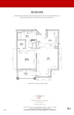 Auburn floorplan image