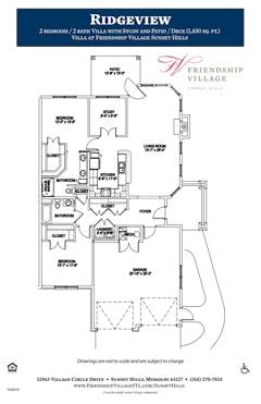 Ridgeview floorplan image