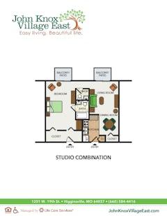 The Studio Combination floorplan image