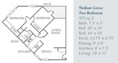 The Walnut Grove at Forest View floorplan image