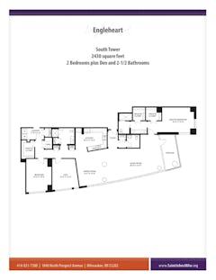 The Engleheart at South Tower floorplan image