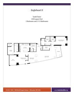 The Engleheart II at South Tower floorplan image