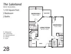 The Lakeland at West Building floorplan image