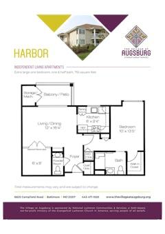 Harbor floorplan image