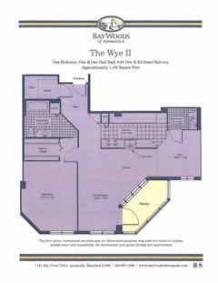 The Wye II floorplan image