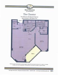 The Chester floorplan image