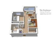 The Dorchester floorplan image