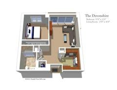 The Devonshire floorplan image