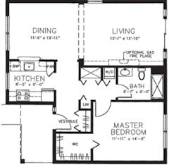 The Azalea Cottage Home floorplan image