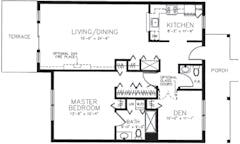 The Carroll Cottage Home floorplan image