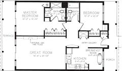 The Wisteria Cottage Home floorplan image