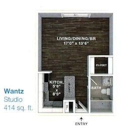 Wantz floorplan image