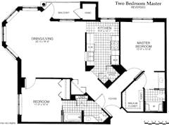 The Greenwood floorplan image