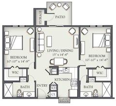 The Lexington Cottages floorplan image