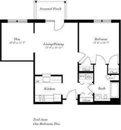 The Tred Avon floorplan image