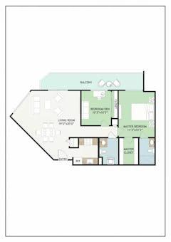 The Guilford floorplan image